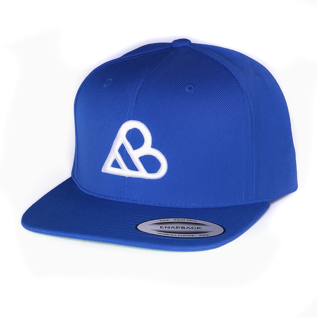 AB Logo Snapback Hat - Blue