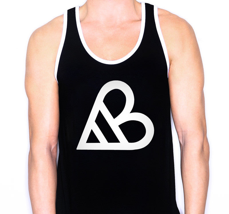 AB Black/White Logo Tank